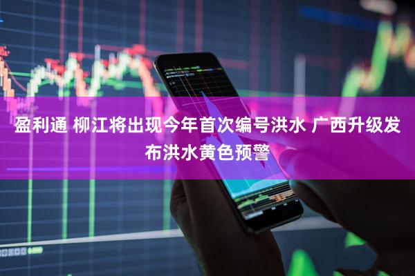盈利通 柳江将出现今年首次编号洪水 广西升级发布洪水黄色预警